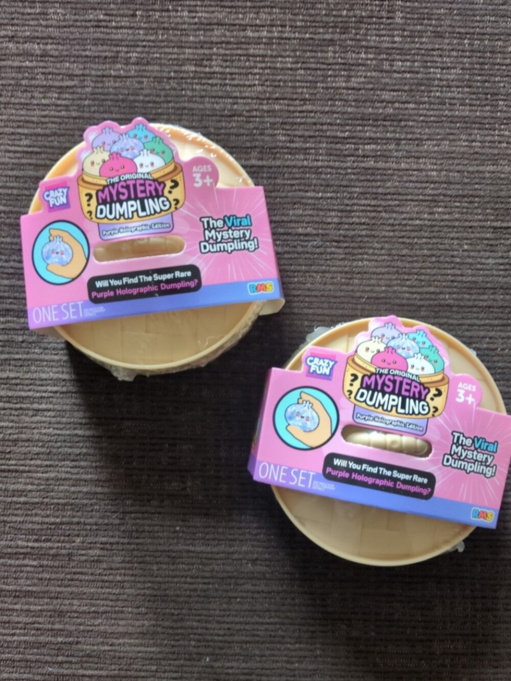 Five Below Mystery Dumpling Bundle -  Purple Holographic Edition
